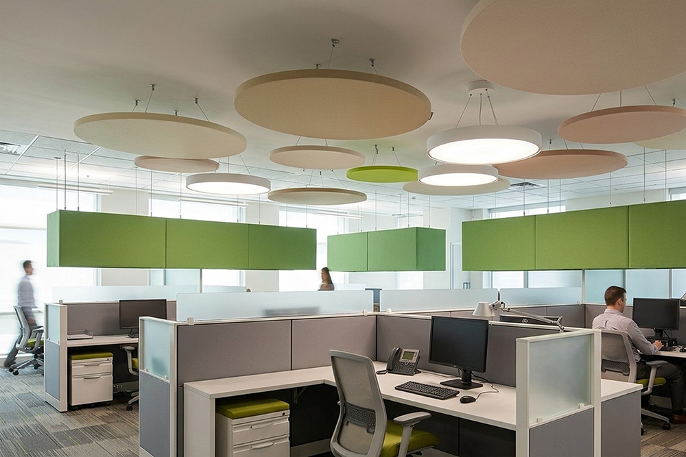 Sound Absorbing Clouds